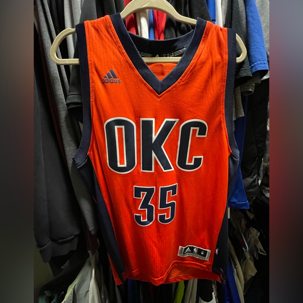 Kevin Durant OKC thunder jersey